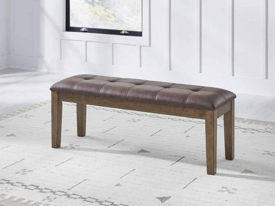 Broxtyn Light Brown Large UPH Dining Room Bench