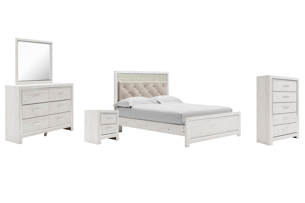 Altyra White Panel Bedroom Collection