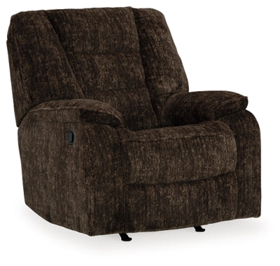 Soundwave Chocolate Rocker Recliner