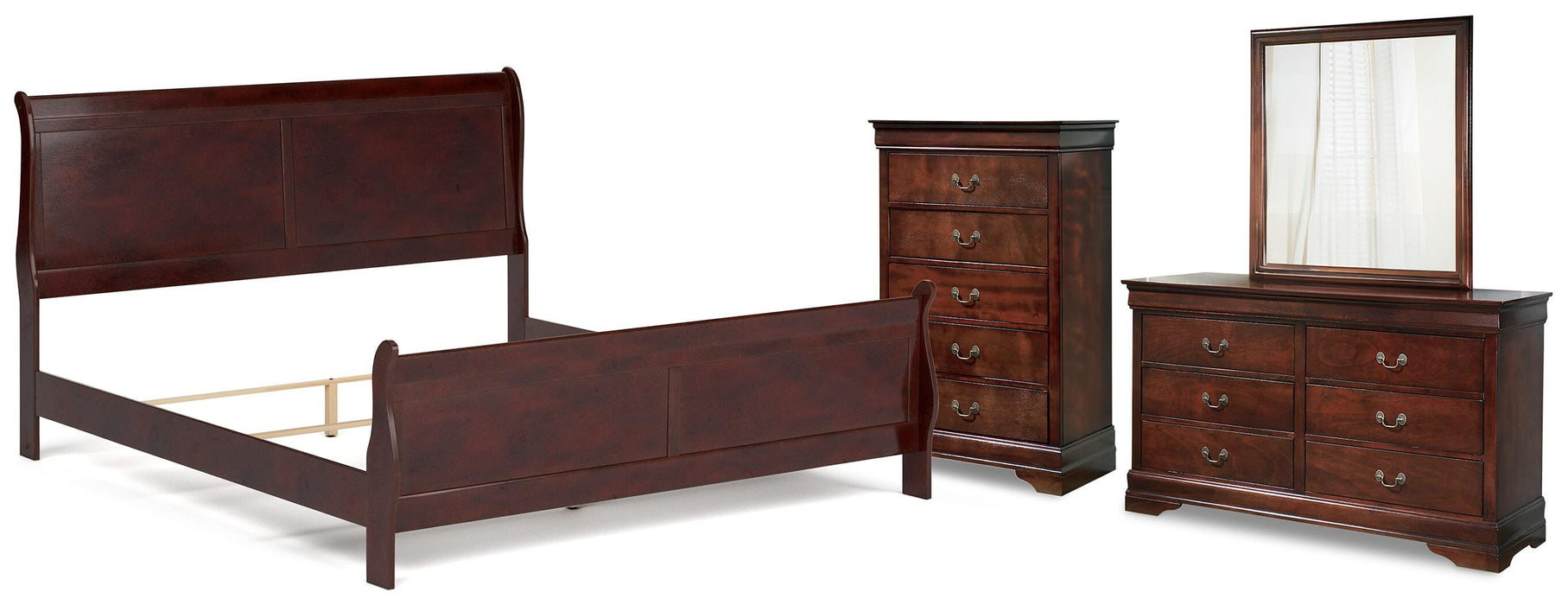Alisdair Reddish Brown Bedroom Collection