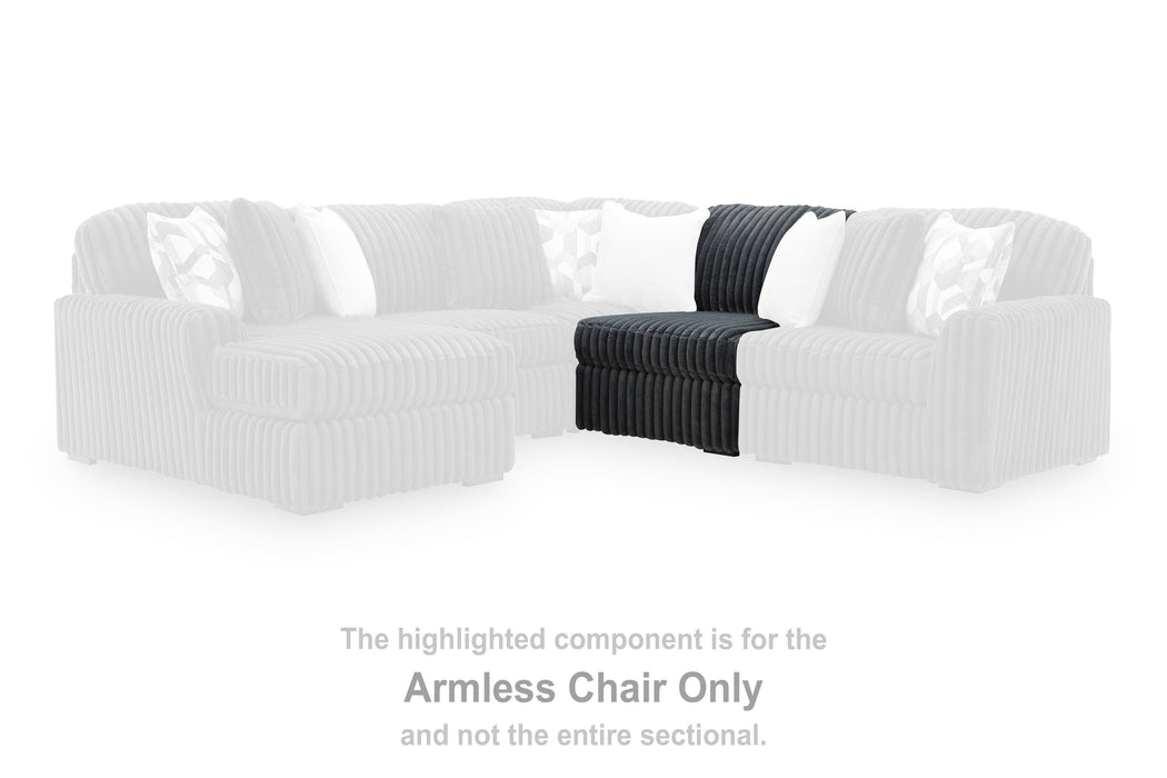 Midnight-Madness Gunmetal Living Room Collection