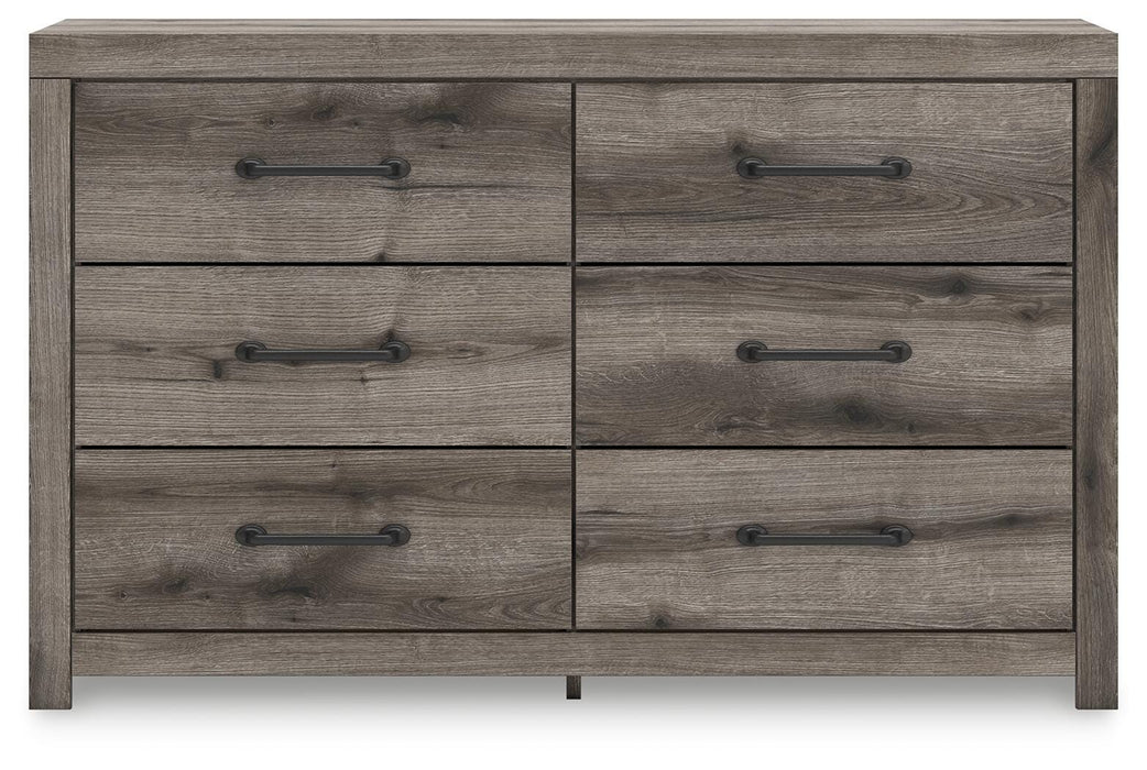Urbanoore Brown Gray Six Drawer Dresser - Brand New