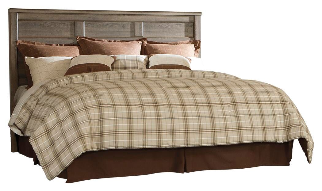 Juararo Dark Brown King/Cal King Panel Headboard