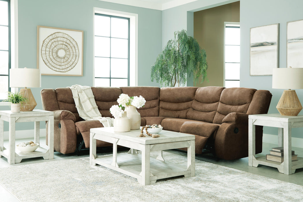 Partymate Brindle Partymate 2-Piece Reclining Sectional - Brand New