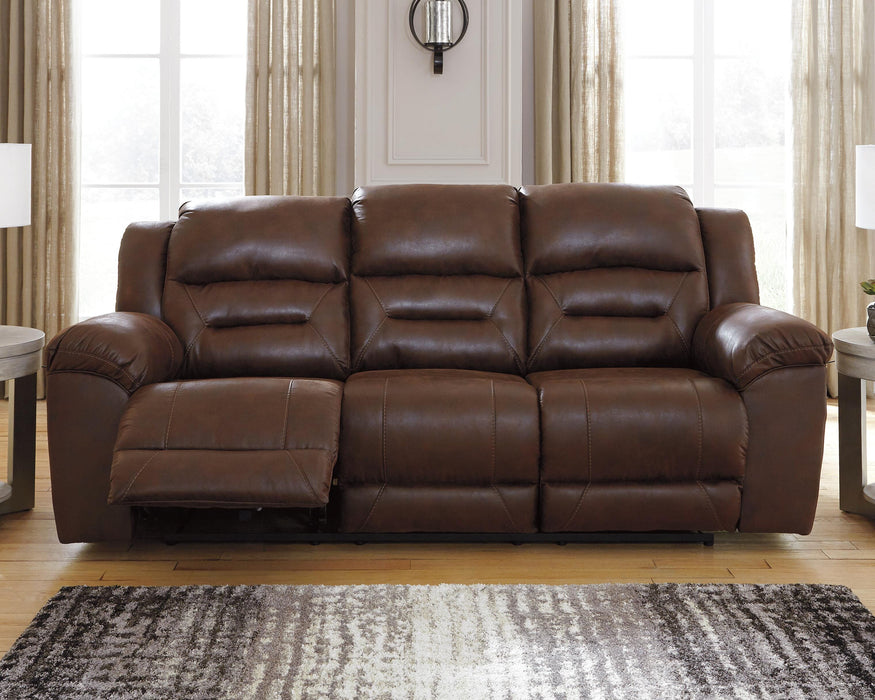 Stoneland Chocolate Stoneland Reclining Sofa