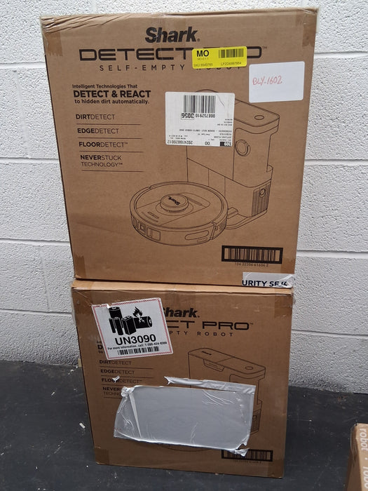 Shark PowerDetect NeverTouch Robot Vacuum & Mop, RV2820YE | 5 PowerDetect Technologies, NeverStuck, NeverTouch Base (Self-Empty 60-Day, Refill 30-Day, Pad Drying), 360° LiDAR