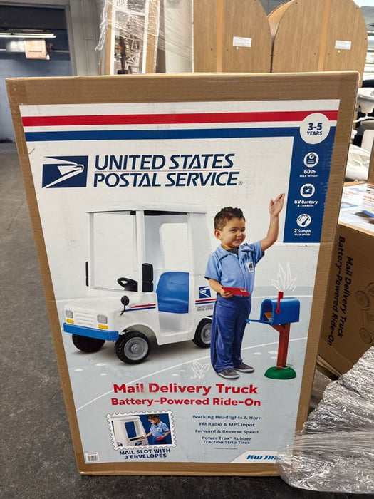 Flybar USPS Electric Ride-On Truck - new