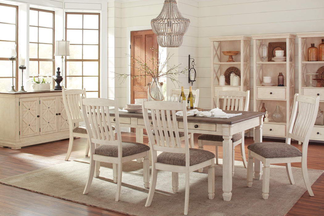 Bolanburg Two-tone Bolanburg Dining Table and 6 Chairs