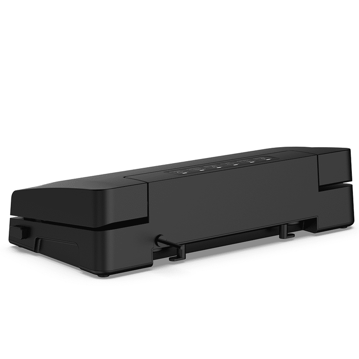 Mainstays Vacuum Sealer with Built-in Cutter and Roll Storage, 1 Vacuum Seal Roll Included , Black - new