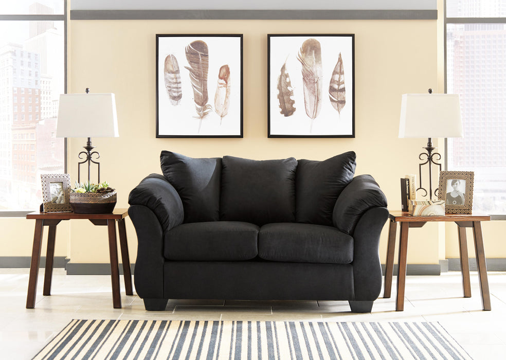 Darcy Black Darcy Loveseat