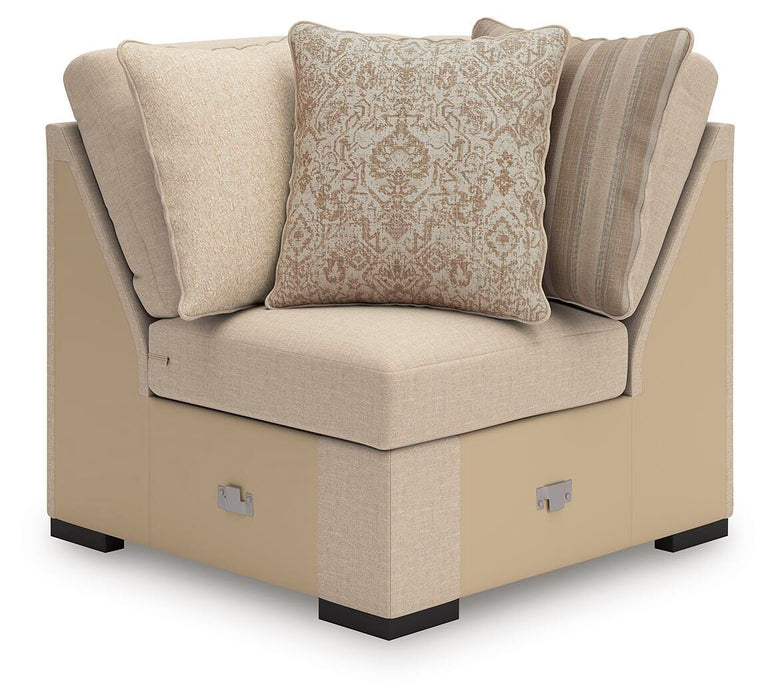LadyMae Twill LadyMae 4-Piece Sectional with Chaise
