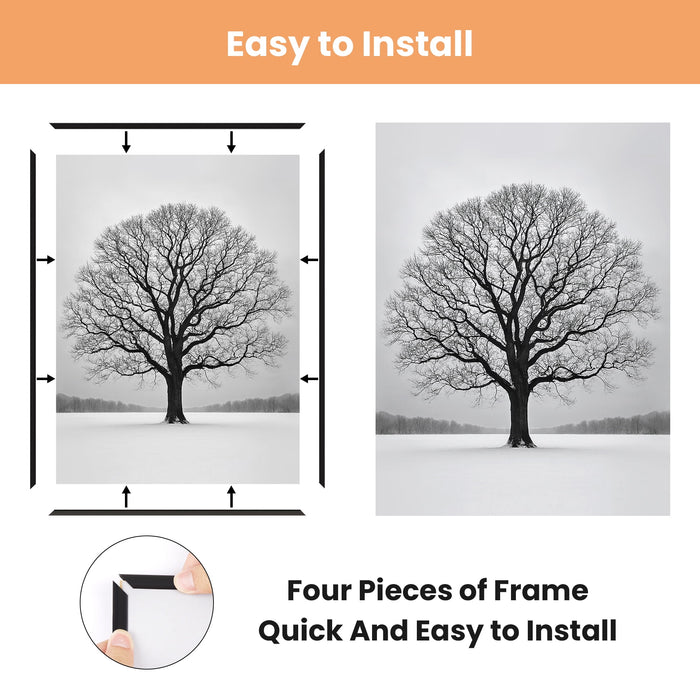 Sindcom 16x24 Picture Frames , Gallery Wall Poster Frames Set of 3 , Black - new