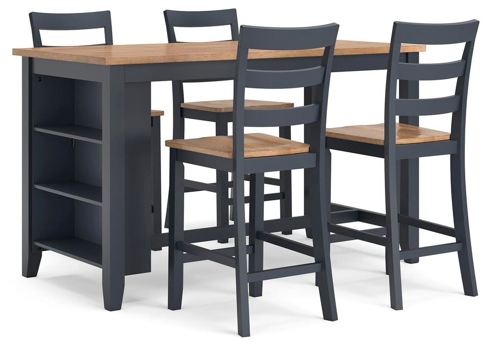 Gesthaven Natural/Blue Dining Collection