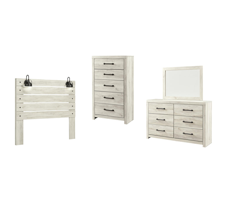 Cambeck Whitewash Panel Bedroom Collection