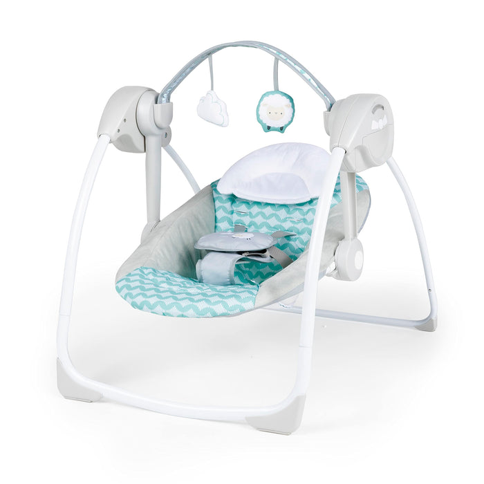 Ity by Ingenuity Swingity Swing Easy-Fold Portable Baby Swing – Goji - new