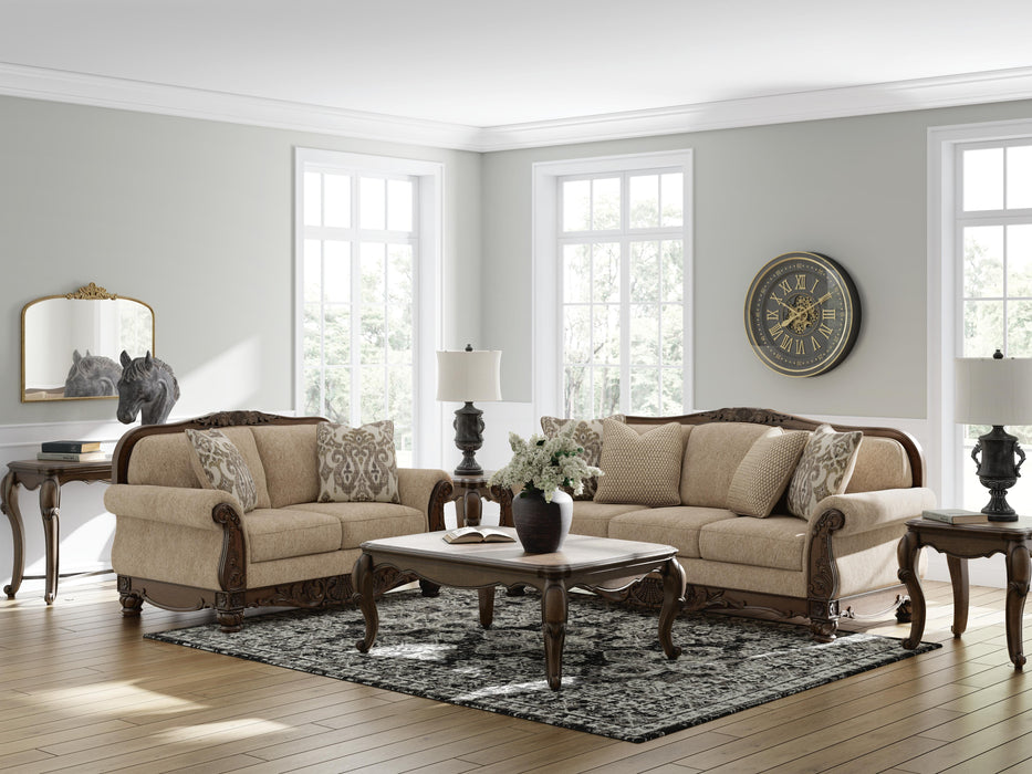 Stanmore Golden Stanmore Sofa and Loveseat