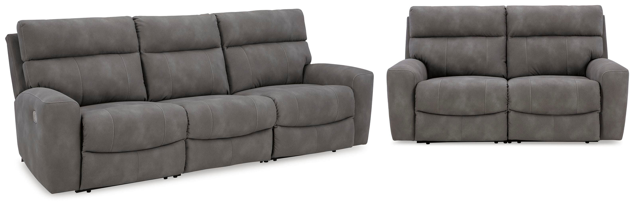 Next-Gen DuraPella Slate Next-Gen DuraPella Sofa and Loveseat