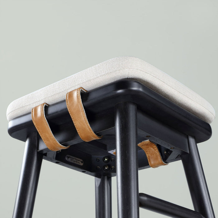 Better Homes & Gardens Springwood Barstool, Set of 2, Charcoal Finish - new