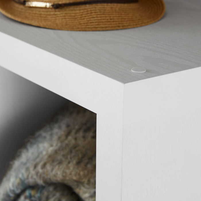 Better Homes & Gardens 9 Cube Storage Organizer, White Texture - new