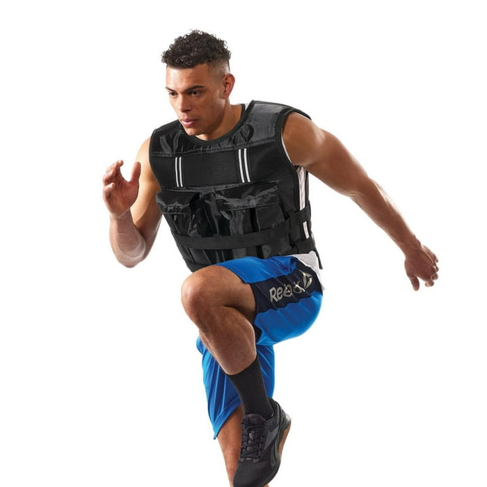 Reebok Delta Weighted Vest 40lb, Adjustable, Unisex - new
