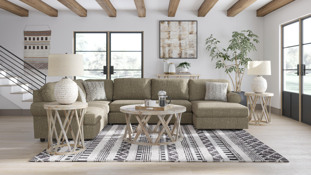 Hoylake Chocolate Hoylake 3-Piece Sectional with Chaise
