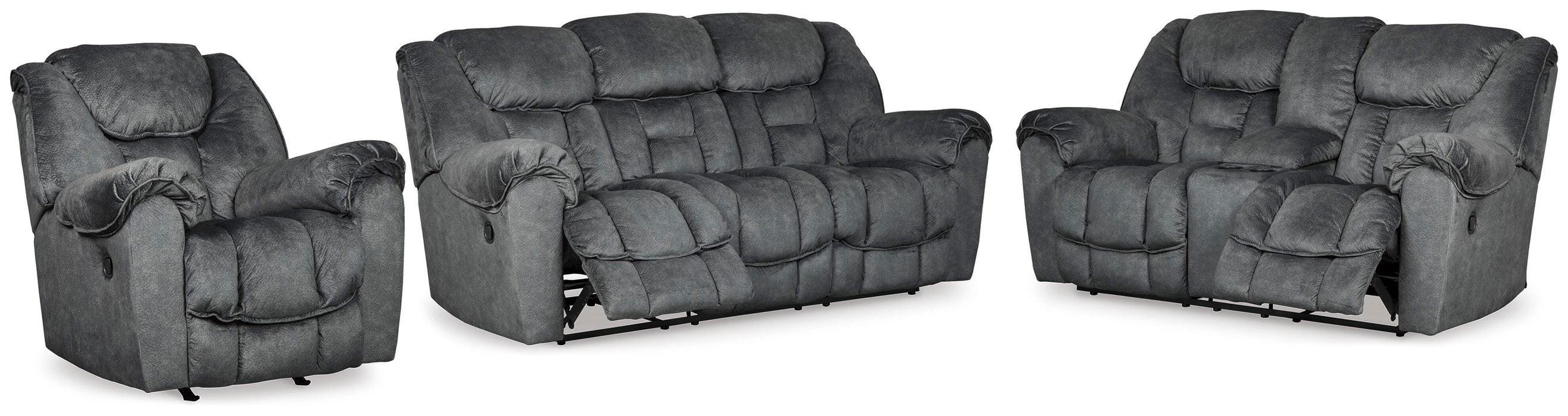 Capehorn Granite Capehorn Sofa, Loveseat and Recliner