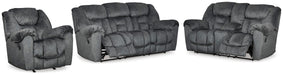 Capehorn Granite Capehorn Sofa, Loveseat and Recliner