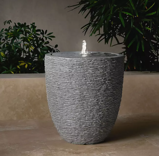 Member's Mark Outdoor LED Water Fountain - use_like_new