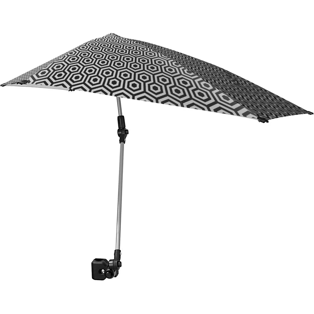 Sport-Brella Versa-Brella SPF 50+ Adjustable Umbrella with Universal Clamp, R... - display_model