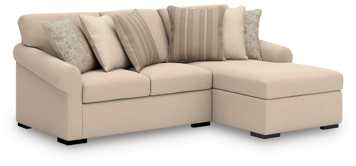 LadyMae Twill LadyMae 2-Piece Sectional with Chaise