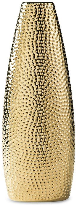 Efim Gold Finish Vase