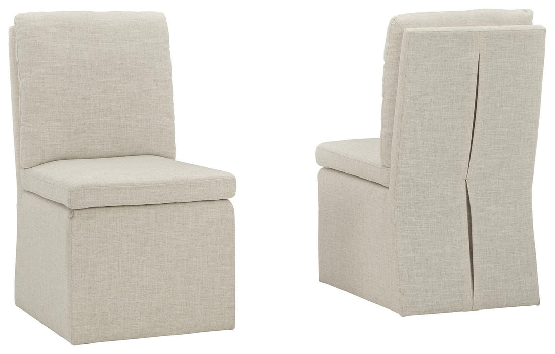 Krystanza Oatmeal Dining UPH Side Chair (Priced Per Item, Must Order 2, 4, 6, or 8)