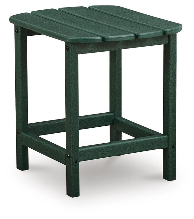 Sundown Treasure Green Rectangular End Table