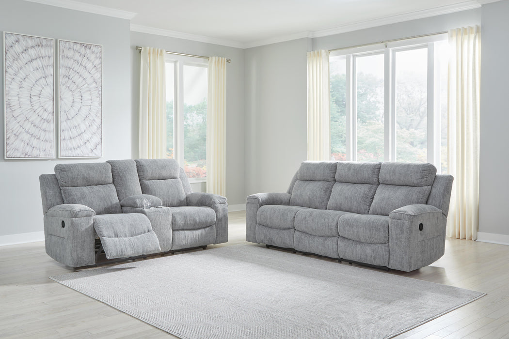 Buntington Pewter Buntington Sofa and Loveseat