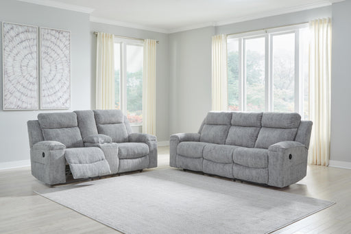 Buntington Pewter Buntington Sofa and Loveseat
