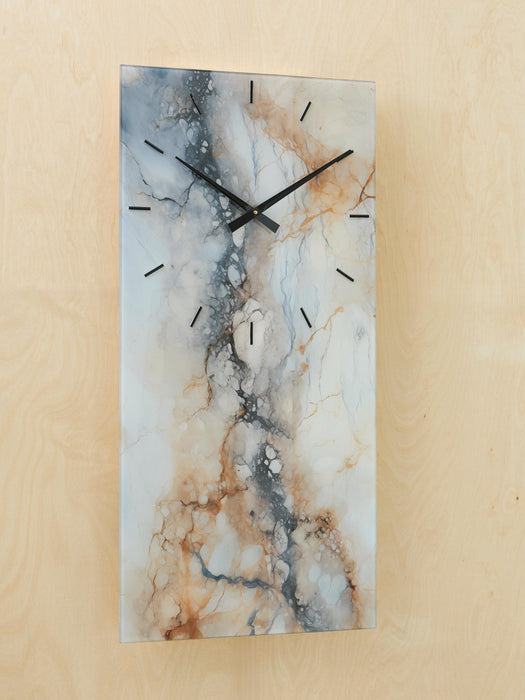 Teague Brown/Gray/Ivory Wall Clock
