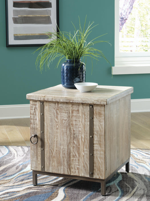 Laddford Whitewash Accent Cabinet