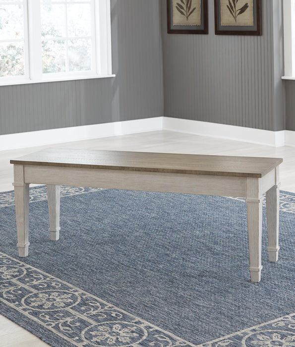 Skempton White/Light Brown Storage Bench