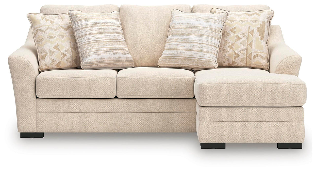 Lango Jute Queen Sofa Chaise Sleeper