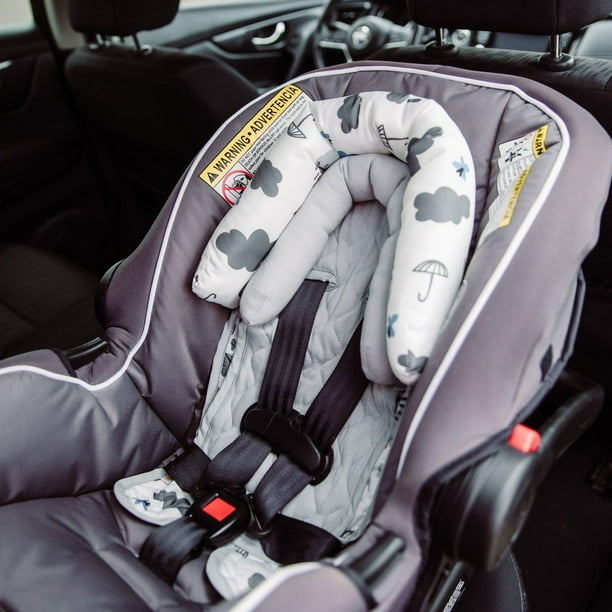 Goldbug Baby Car Seat Duo Head Support, Universal Insert for Newborns and Infants, Unisex Clouds, GoldBug Duo Headsupport Cloud - new