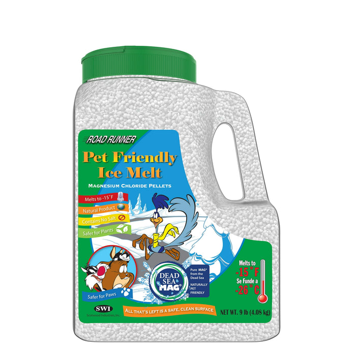 Road Runner Pet Friendly Ice Melt, 9lb Jug - open_box