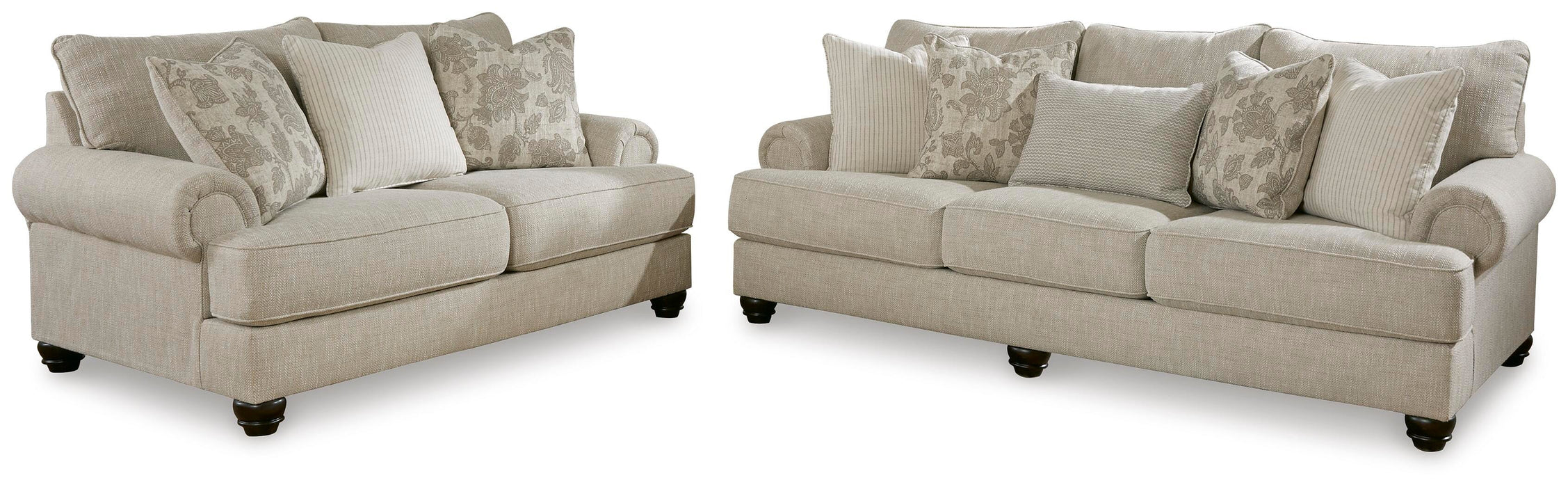 Asanti Fog Asanti Sofa and Loveseat - Brand New