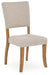 Rybergston Light Brown Dining UPH Side Chair (Priced Per Item, Must Order 2, 4, 6, or 8)