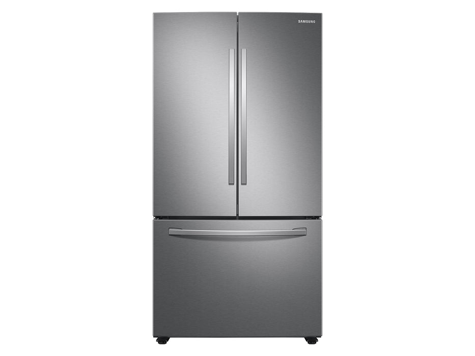 28 cu. ft. Large Capacity 3-Door French Door Refrigerator with AutoFill Water Pitcher in Stainless Steel - display_model