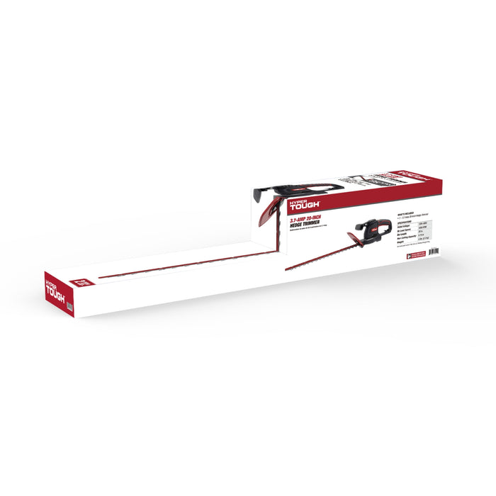 Hyper Tough 3.7-Amp 20 in. Corded Electric Hedge Trimmer HT21-401-002-02 [New] - used_good