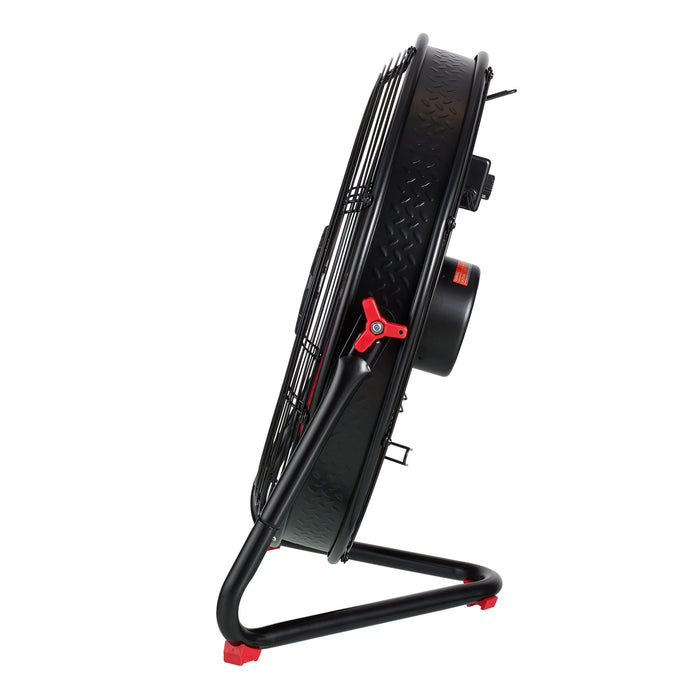 Hyper Tough New 20 inch High Velocity Sealed Motor Drum Fan with Wall Mount - use_like_new