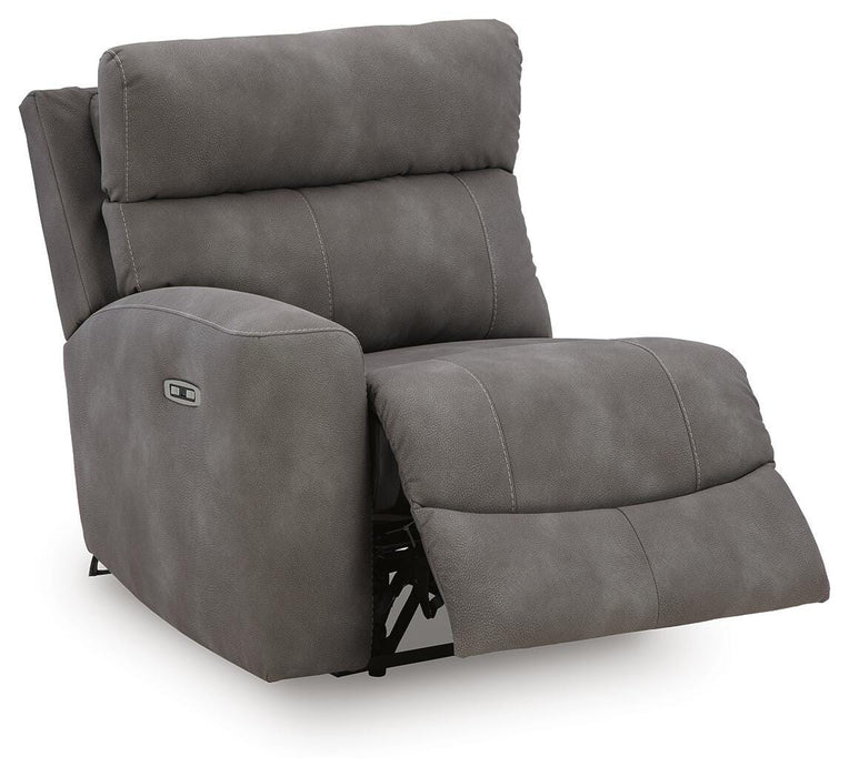 Next-Gen Durapella Slate Next-Gen Durapella 4-Piece Power Reclining Sectional