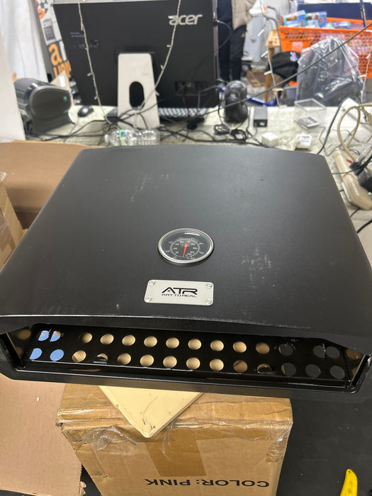 JP OUTDOOR Outdoor Grill Top Pizza Oven, Charcoal Pizza Oven, Black - new