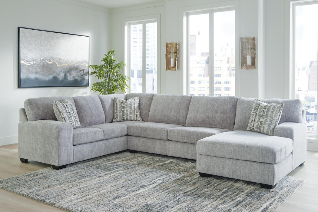Pembrey Pewter Pembrey 3-Piece Sectional with Chaise