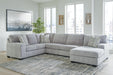 Pembrey Pewter Pembrey 3-Piece Sectional with Chaise